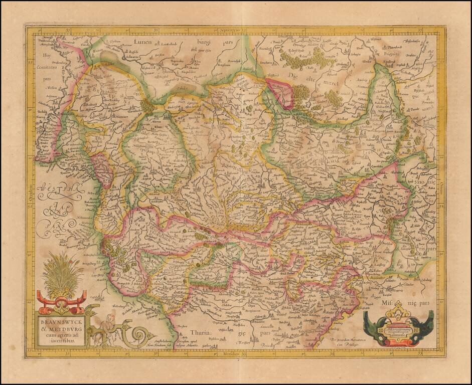 Braunswyck & Meydburg cum ceteris adiacentbus