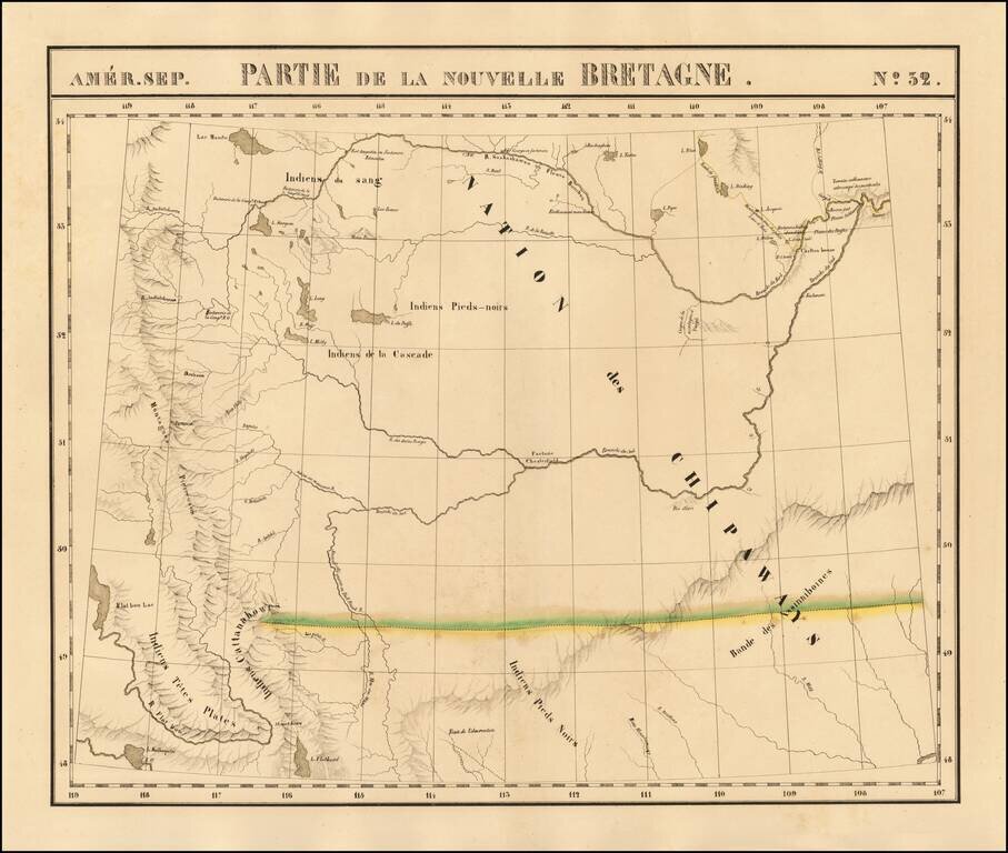 [Montana, Calgary, Edmonton, Saskatchewan] Amer. Sep. No. 32.  Partie De La Nouvelle Bretagne