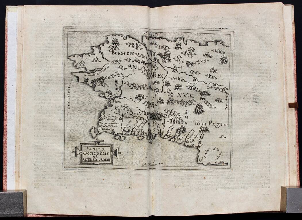 Geographische und historische Beschreibung der uberauss grosser Landtschafft America, welche auch West India und ihrer grösse halben die New Welt genennet wirt. Gar artig und nach der Kunst in XX… Mappen oder Landtaffeln verfasset und jetzt newlich in Kup