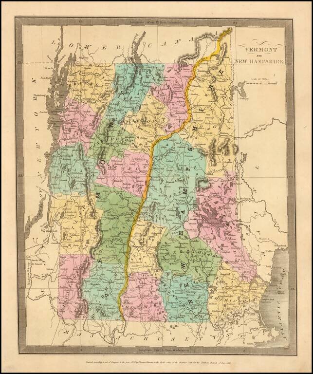 Vermont and New Hampshire