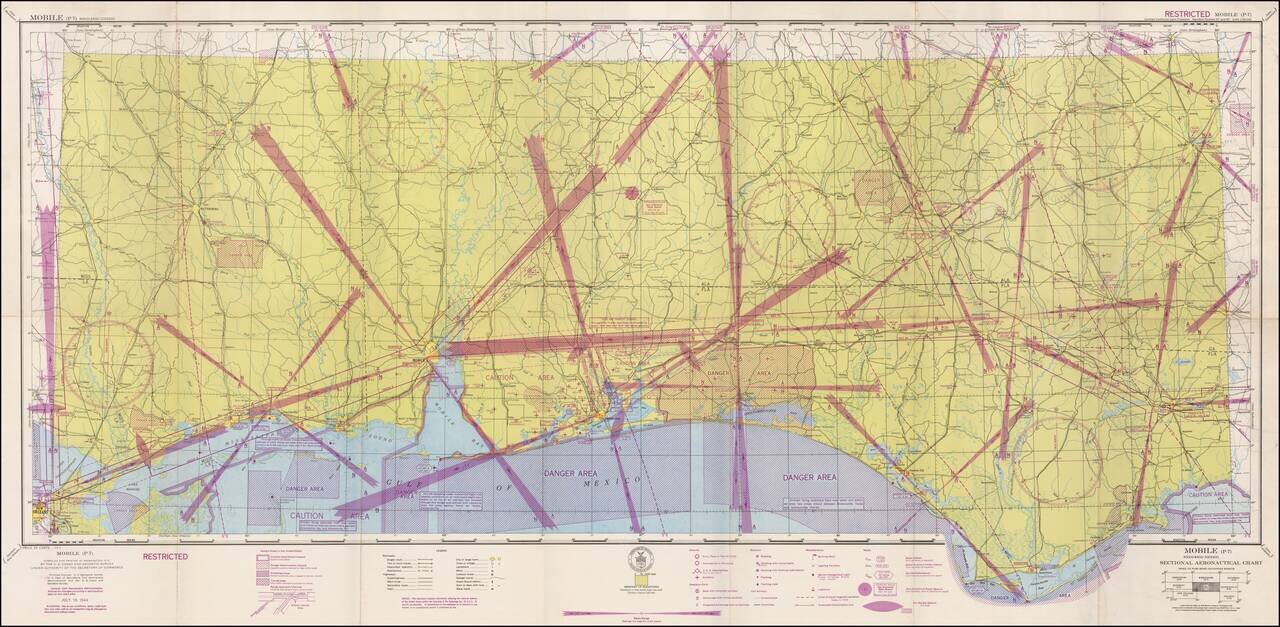 (Restricted) Mobile . . . Sectional Aeronautical Chart