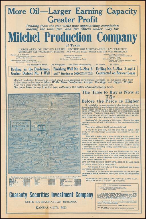 Mitchel Production Company of Texas . . . .