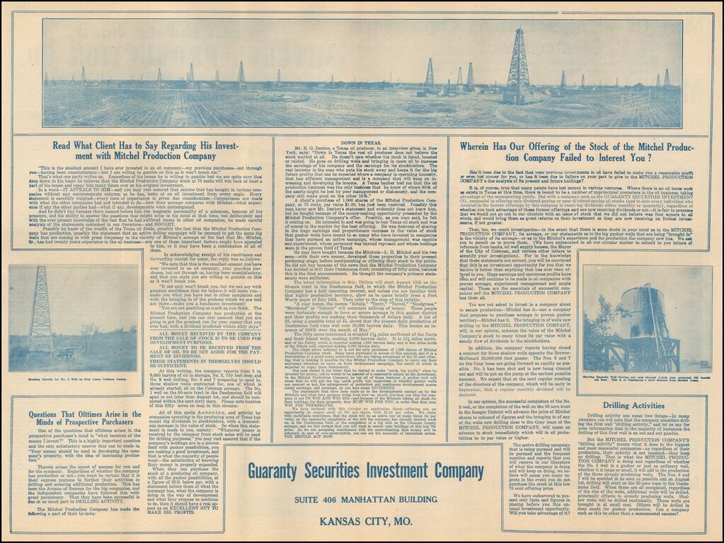 Mitchel Production Company of Texas . . . .