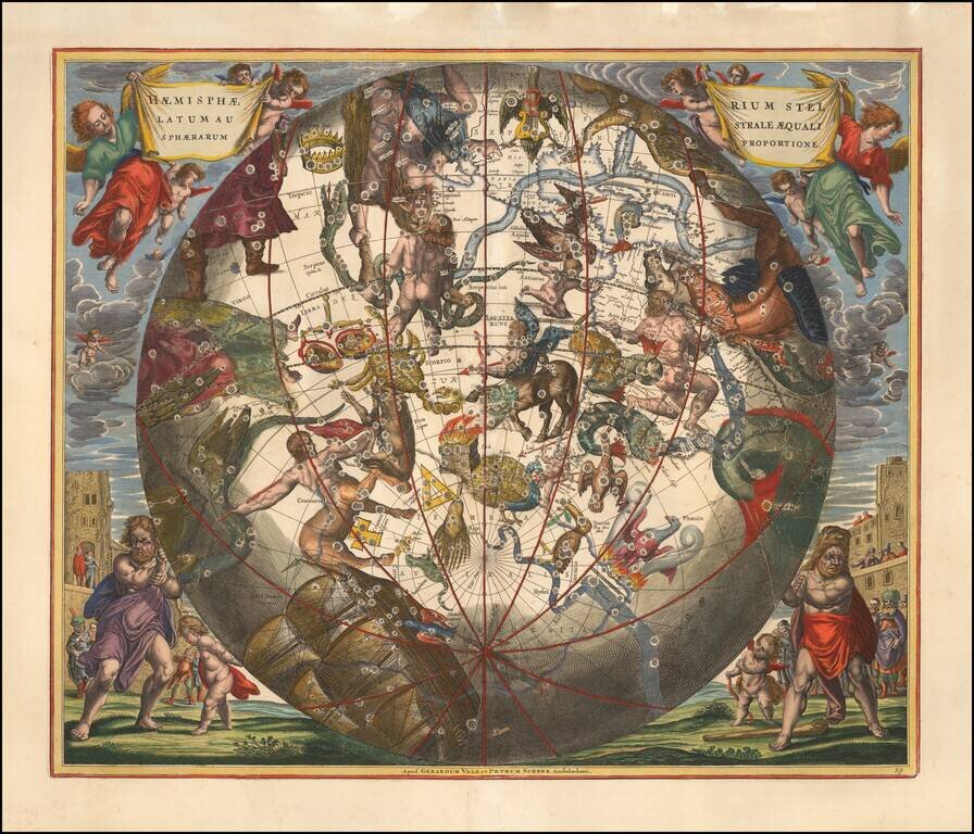 Haemisphaerium Stellatum Australe Cum Aequali Sphaerarum Proportione