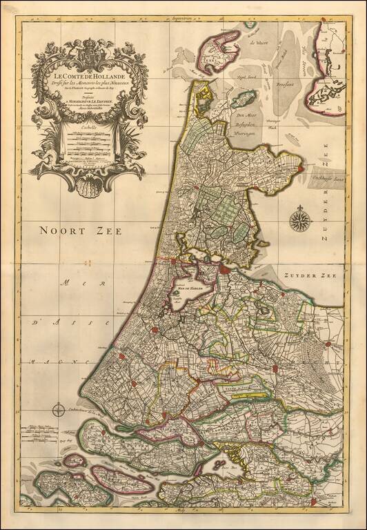 Le Comte De Hollande Dresse sur les Memoires les plus Nouveaux ...