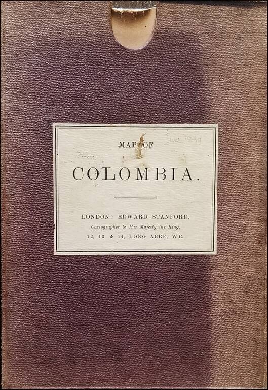 Map of a Part of the Republic of Colombia