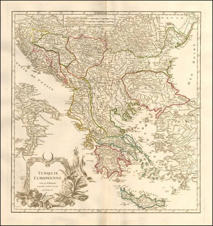 Turquie Europeenne . . . 1755