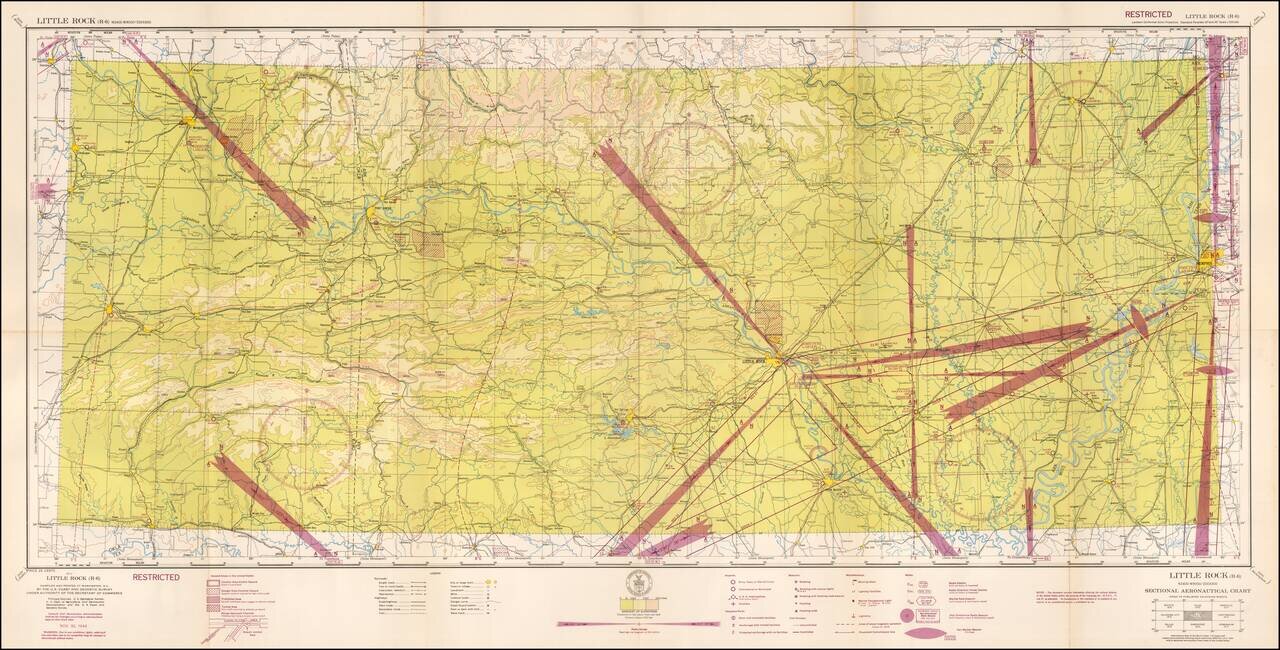 (Restricted) Little Rock. . . Sectional Aeronautical Chart