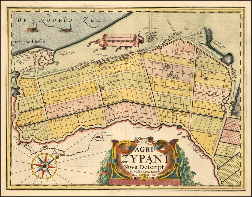 Agri Zypani Nova Descript . . . Anno 1617