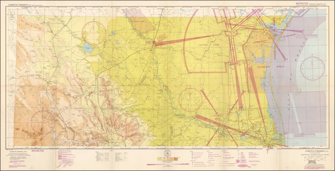 (Restricted) Corpus Christi . . . Sectional Aeronautical Chart