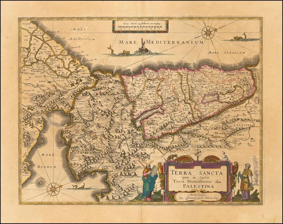 Terra Sancta quae in Sacris Terra Promissionis Olim Palestina . . . 1629