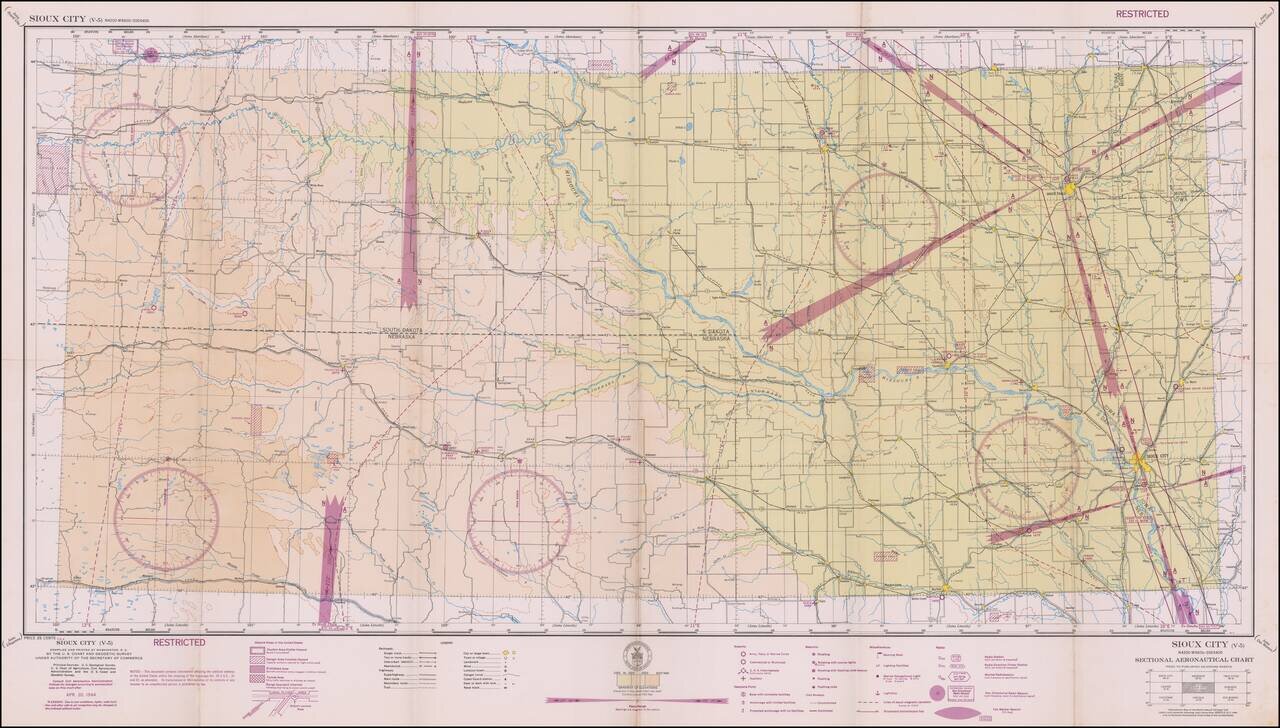 (Restricted) Sioux City . . . Sectional Aeronautical Chart