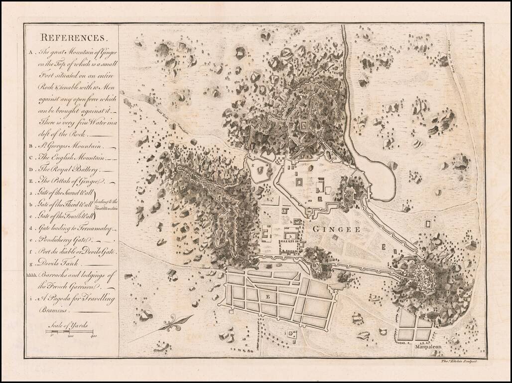 [Fort Gingee & The Great Mountain of Gingee]