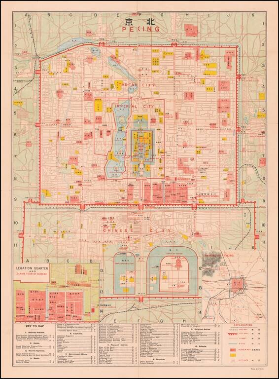 Peking (Map & Guide of Peking)
