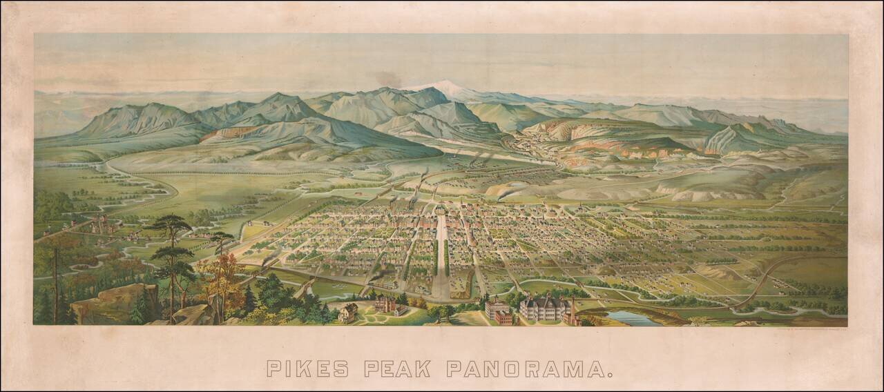 Pikes Peak Panorama
