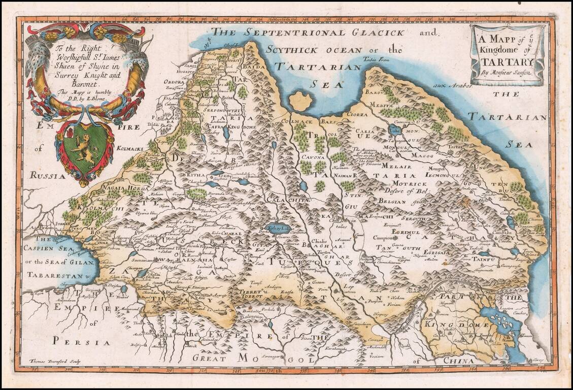 A Mapp of y Kingdome of Tartary . . .
