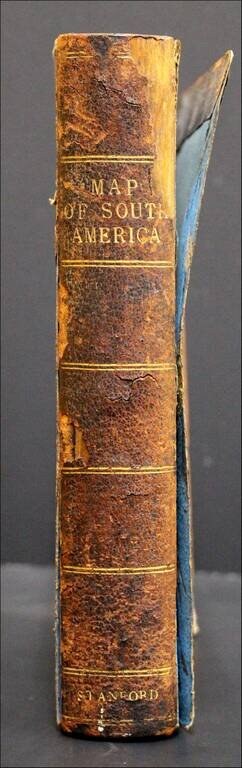Stanford's Library Map of South America Constructed By A. Keith Johnston . . . 1864