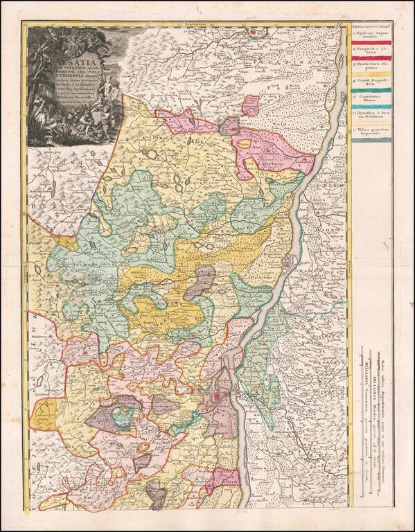 Alsatia tam superior, quam inferior una cum Sundgovia, utraque in suos status provincia les divisa etc. ex subsidüs veteribus speklinianis aeque ac recentioribus