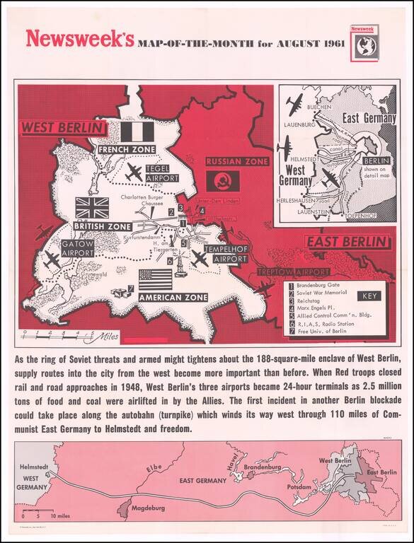 [August 1961: The Berlin Crisis and Foreshadowing Construction of the Berlin Wall]