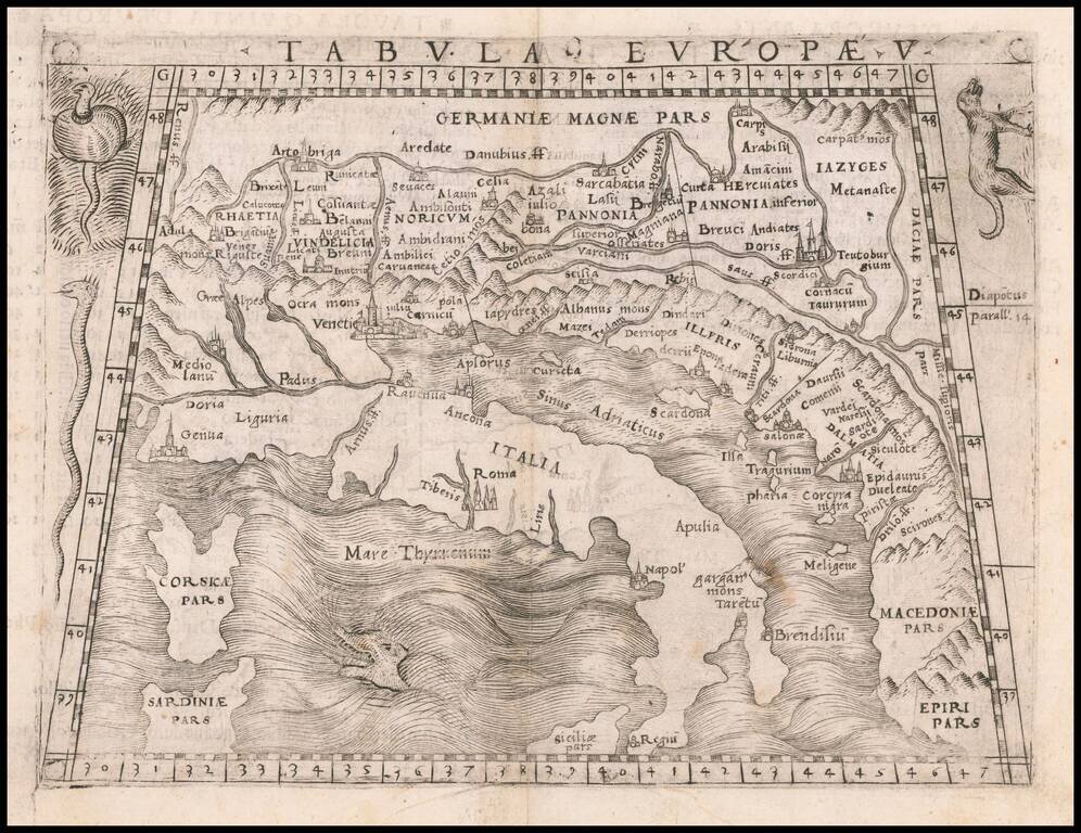 [Balkans / Adriatic / Italy] Tabula Europae V