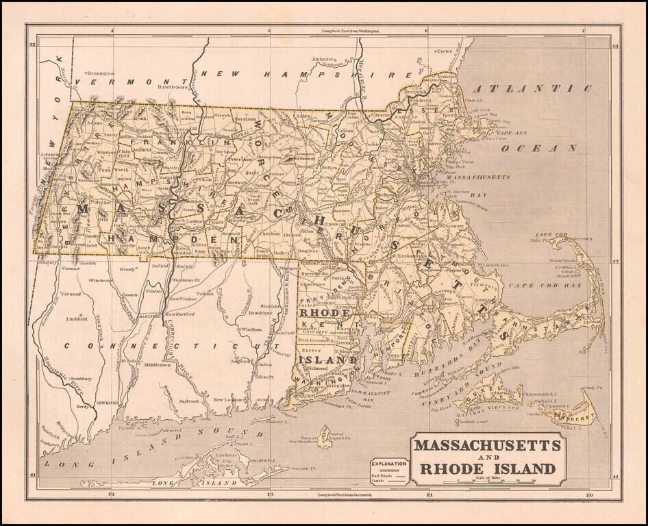 Massachusetts and Rhode Island