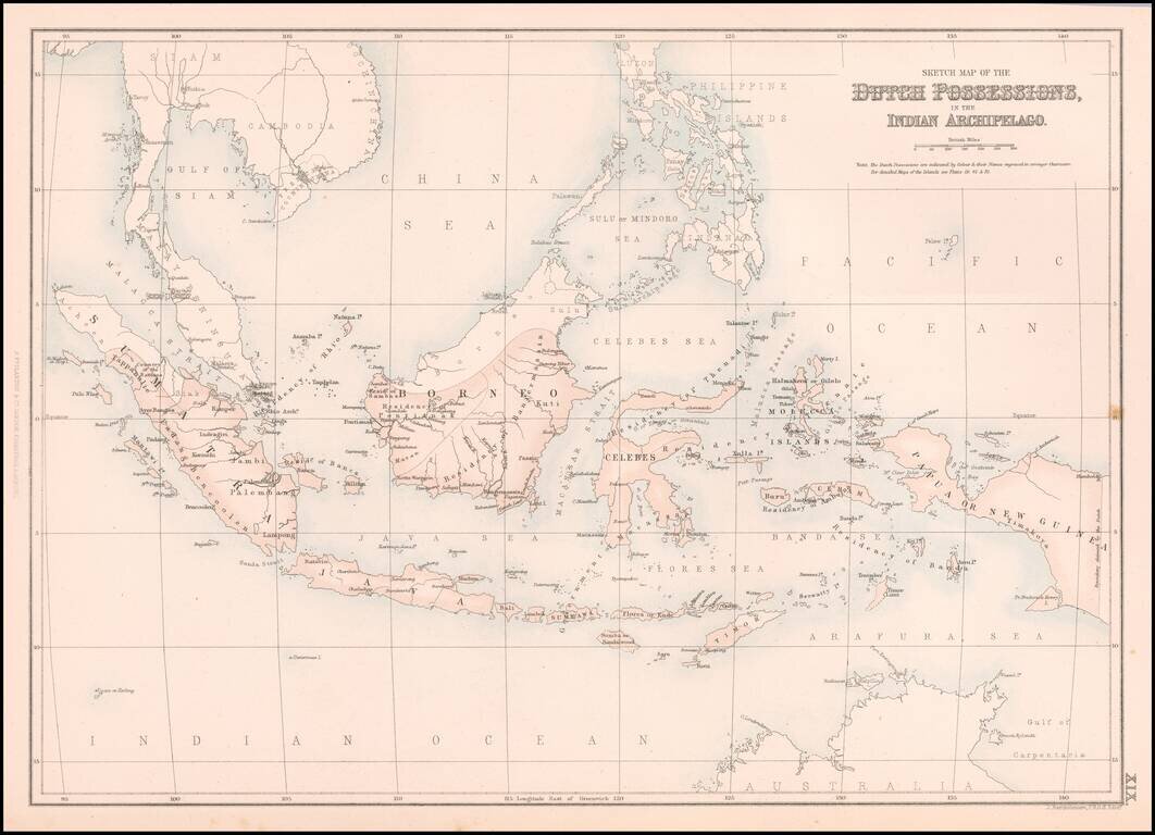 Sketch of the Dutch Possessions, in the Indian Archipelago