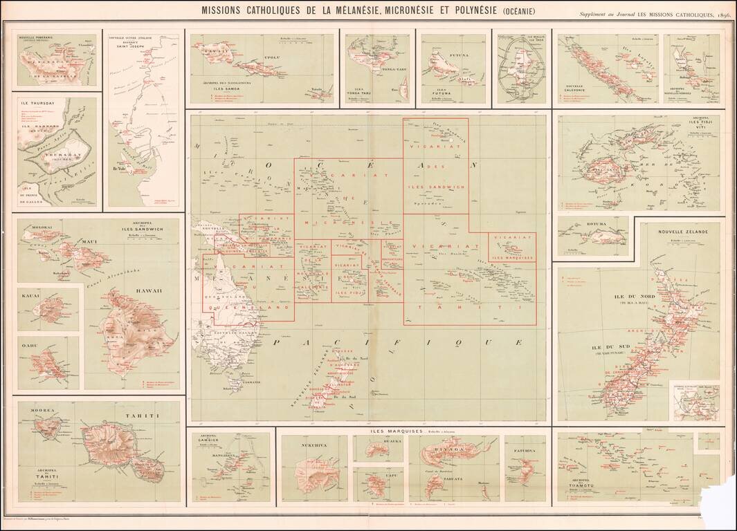 Missions Catholiques De La Melanesie, Micronesie et Polynesie (Oceanie)