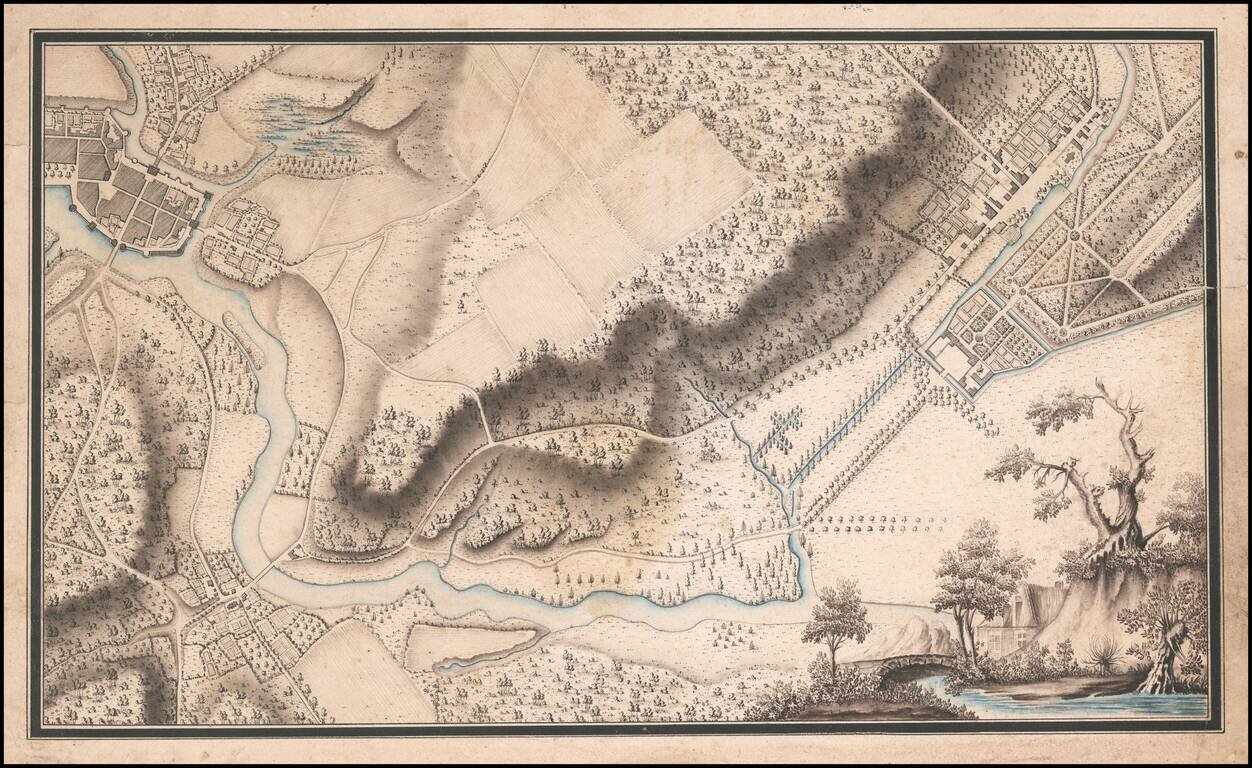 [Manuscript Student Draftsman Map]