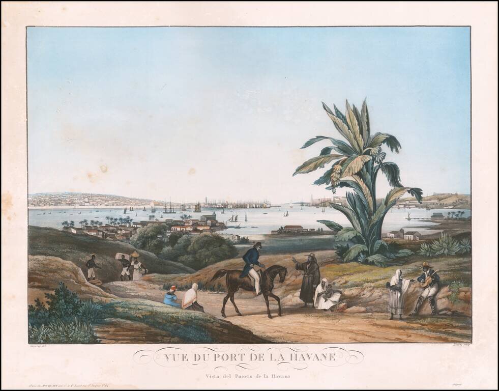 Vue du Port de la Havane  |  Vista del Puerto de la Havana
