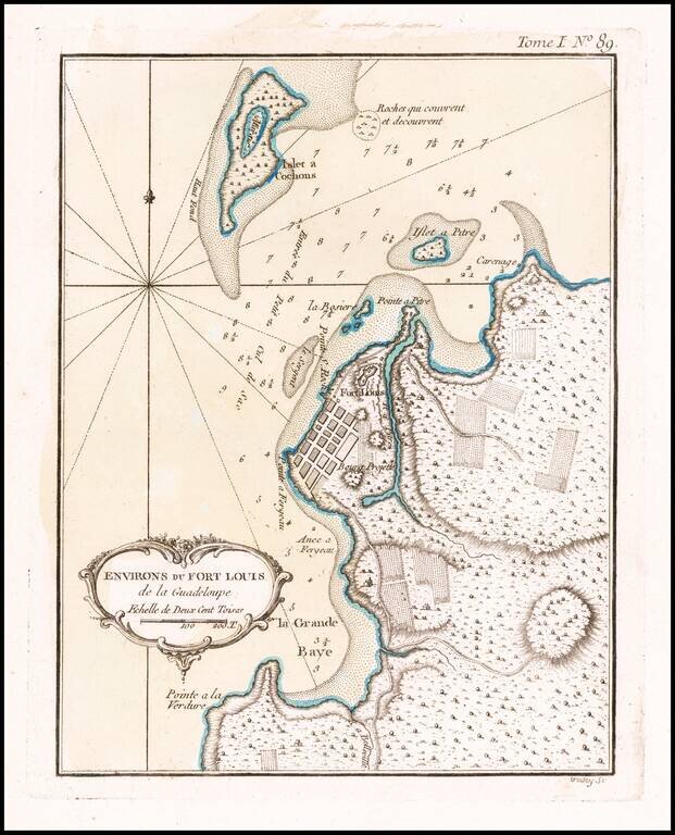 Environs of Fort Louis De La Guadeloupe
