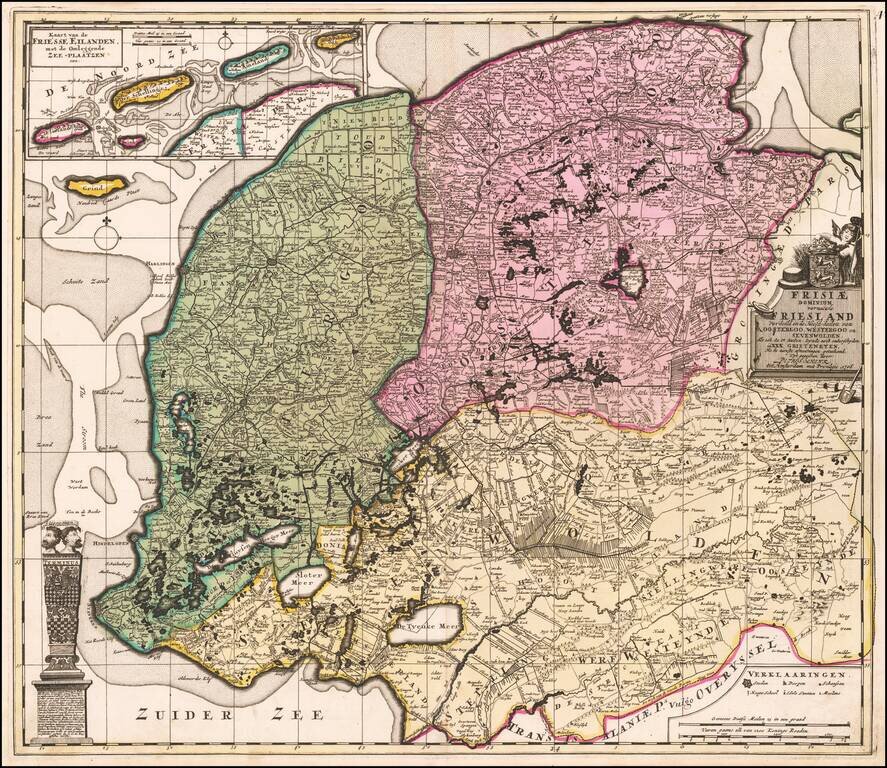Frisiae Dominium vernacule Friesland . . . 1706