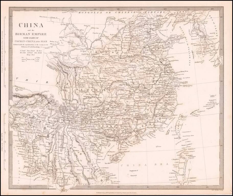 China and the Birman Empire wih parts of Cochin-China and Siam . . .