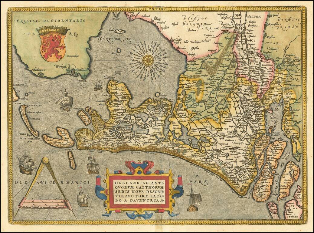 Hollandiae Antiquorum Catthorum Sedis Nova Descriptio . . .