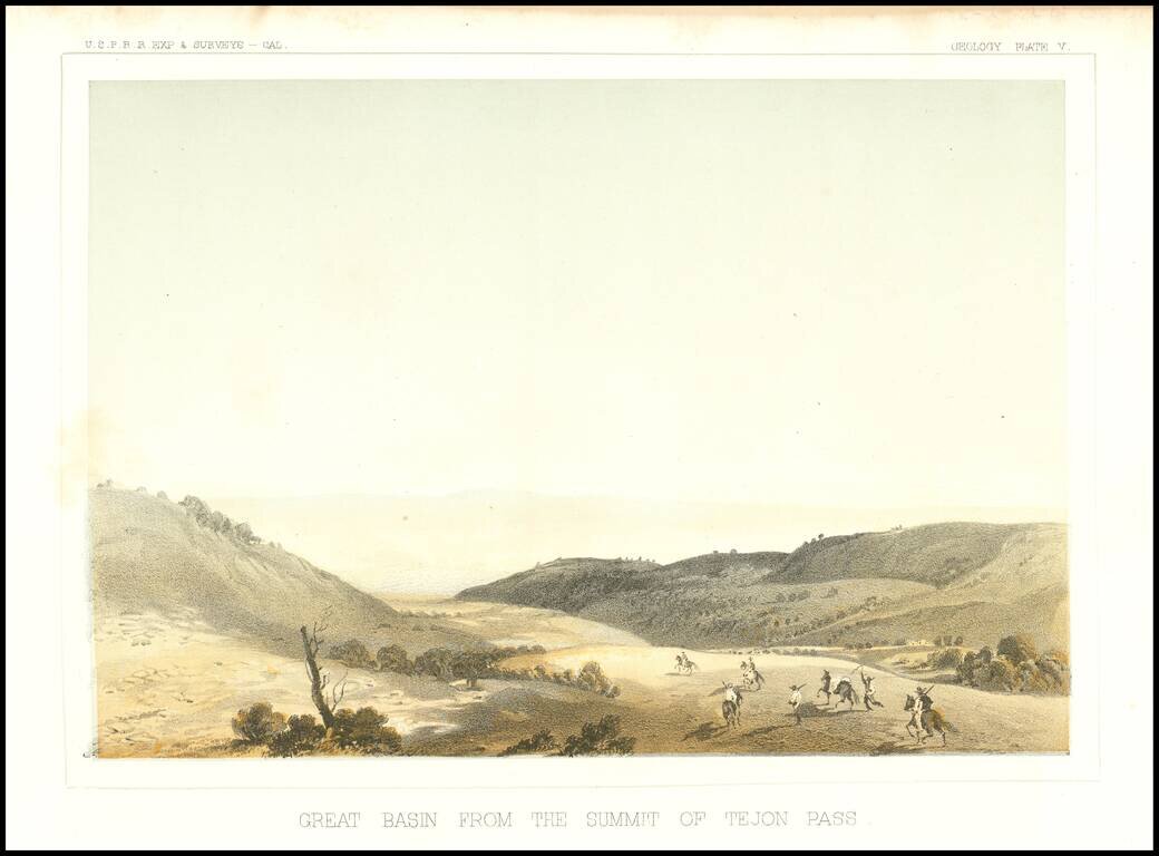 Great Basin from the Summit of Tejon Pass