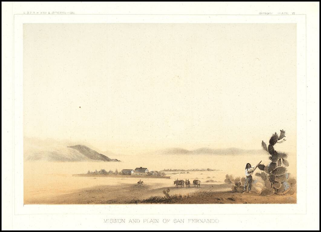 (San Fernando Valley) Mission and Plain of San Fernando