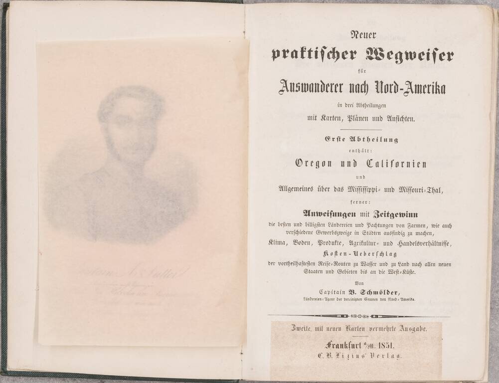 Neuer praktischer Wegweiser fur Auswanderer nach Nord-Amerika in drei Abtheilungen mit karten, planen und Ansichten . . .