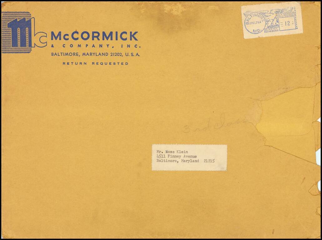 [Coffee, Tea, Vanilla & Spices / Pictorial Map of the World -- McCormick & Company]