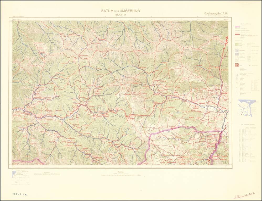 (Second World War - Caucasus) Batum und Umgebung