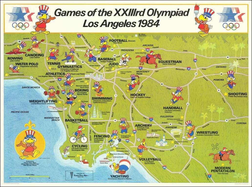 Games of the XXIIIrd Olympiad Los Angeles 1984