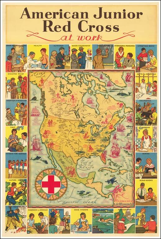 American Junior Red Cross at work