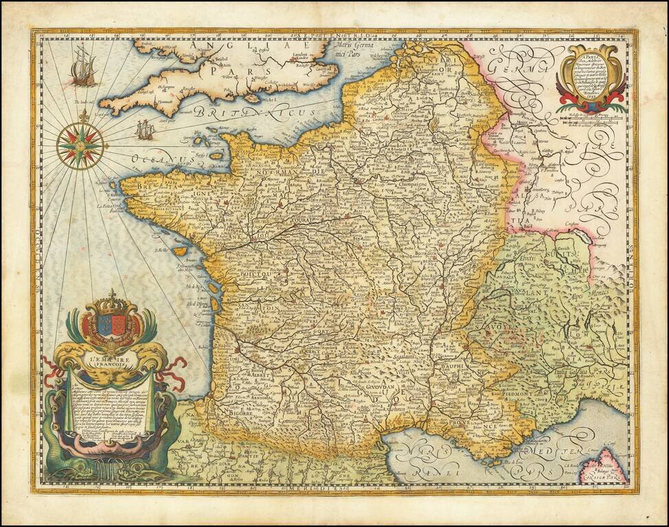 L'Empire Francois . . . 1637