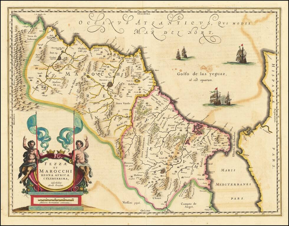 Fezzae et Marocchi Regna Africae Celeberrima . . .