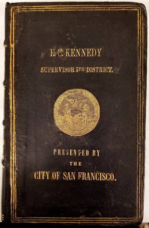 Map of the City of San Francisco Published by Britton & Rey . . .