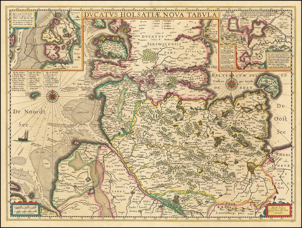 Ducatus Holsatiae Nova Tabula