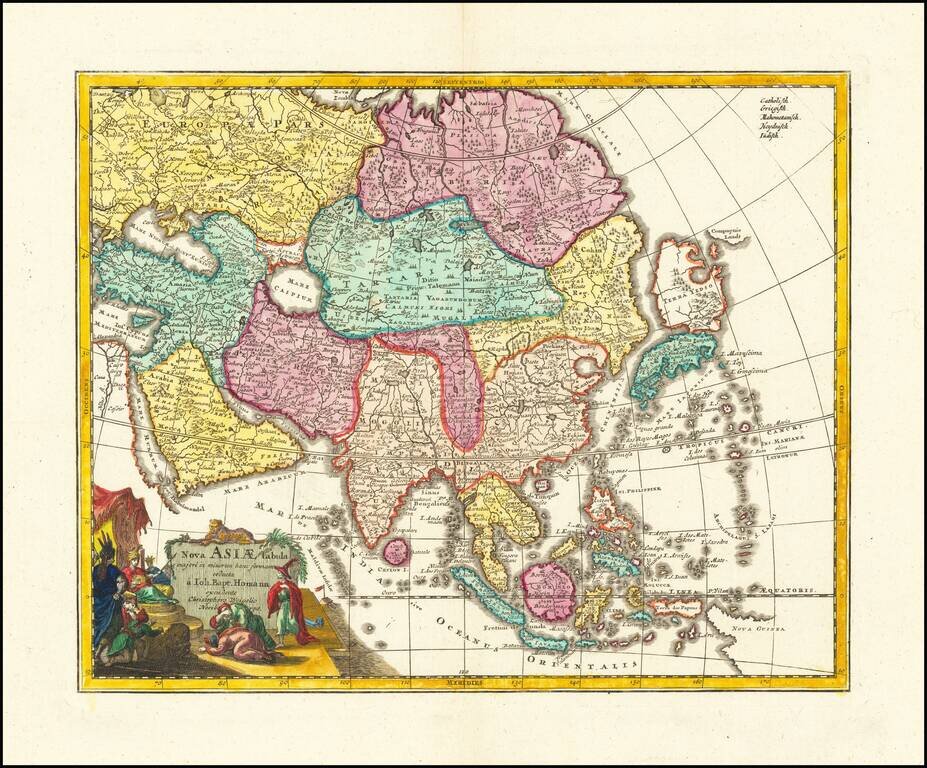 Nova Asiae tabula. . .