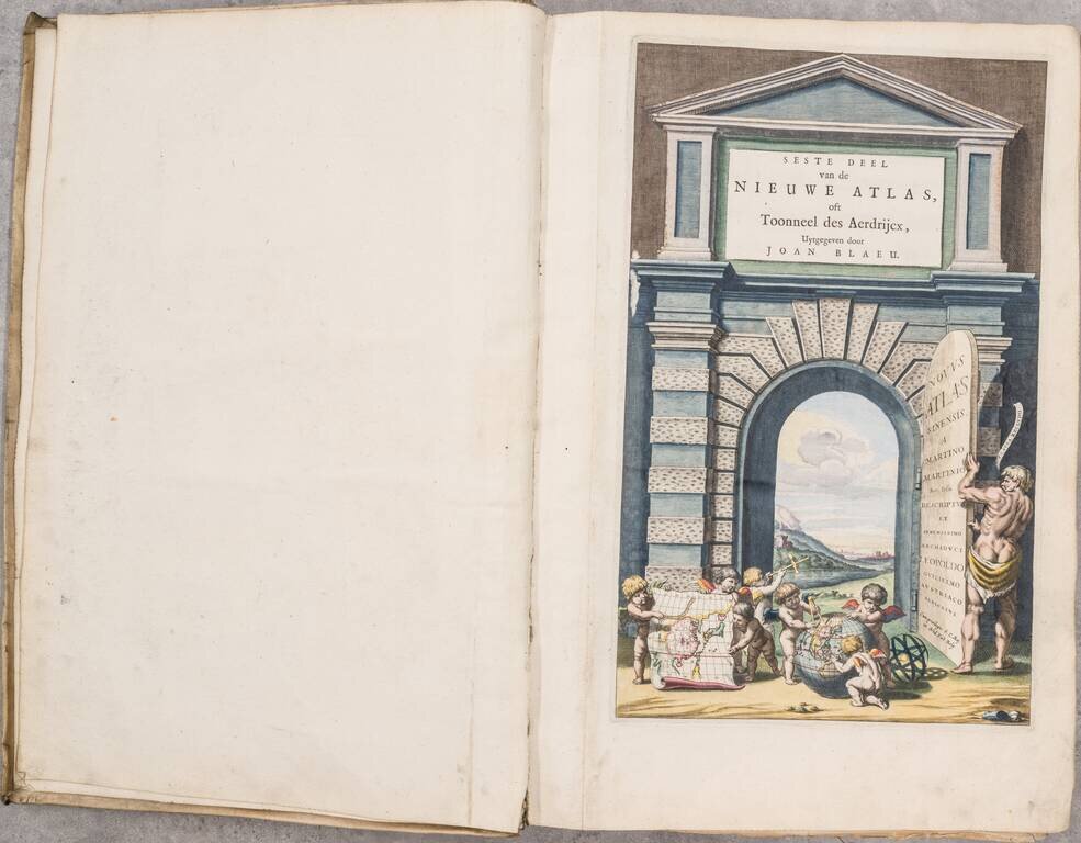 (China Atlas) Novus Atlas Sinensis, A Matino Matinio... Seste Deel van de Nieuwe Atlas, oft Toonneel des Aerdrijck, Uytgegeven door Joan Blaeu.