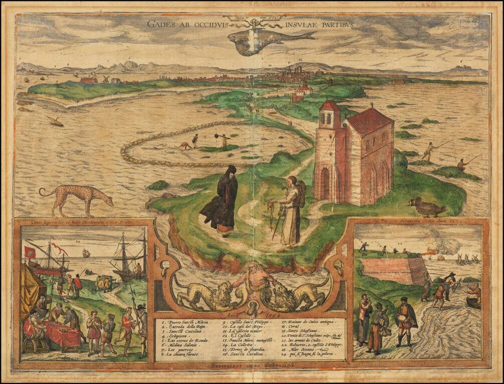 Gades Ab Occiduis Insulae Partibus