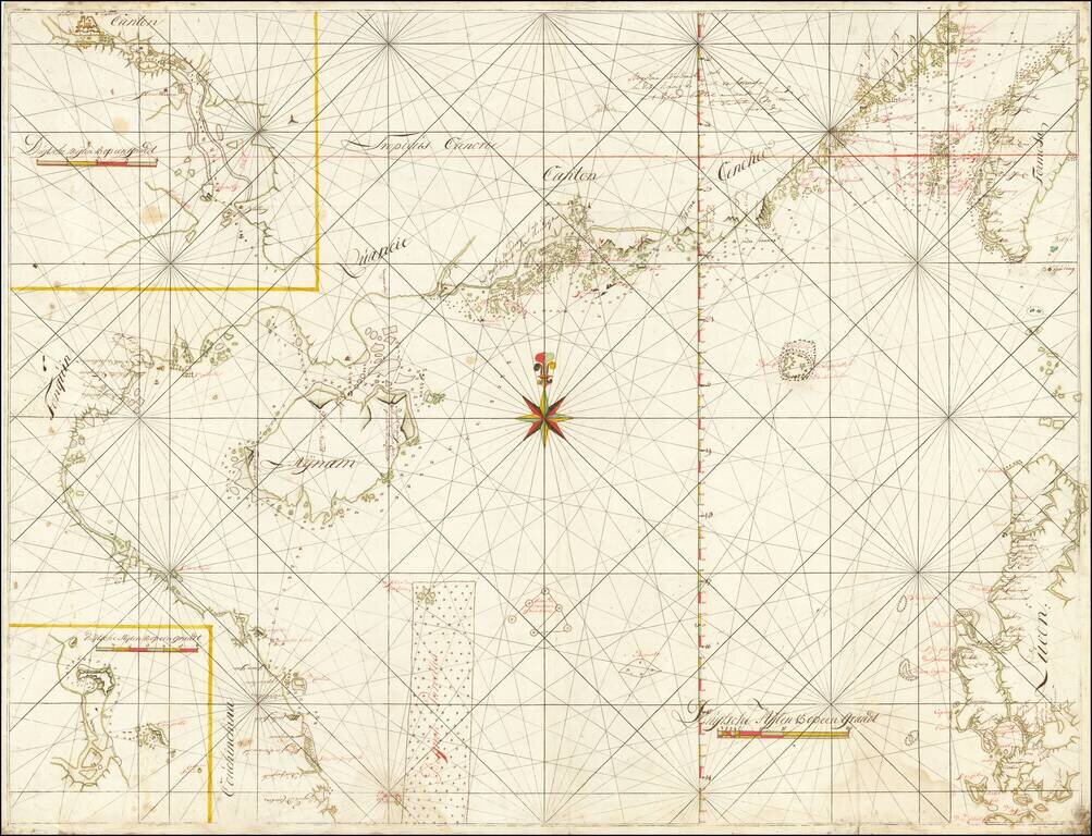 [China Sea / Luzon / Hong Kong / Canton / Formosa]  Bogt Toncqin