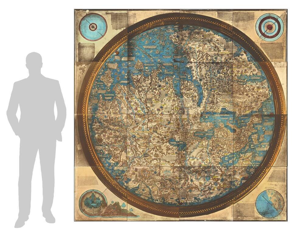 [The Carlo Naya Facsimile of the Fra Mauro Mappa Mundi]