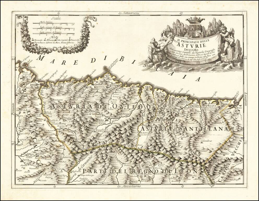 Il Principato Delle Asturie Descritto . . . 1696 . . .